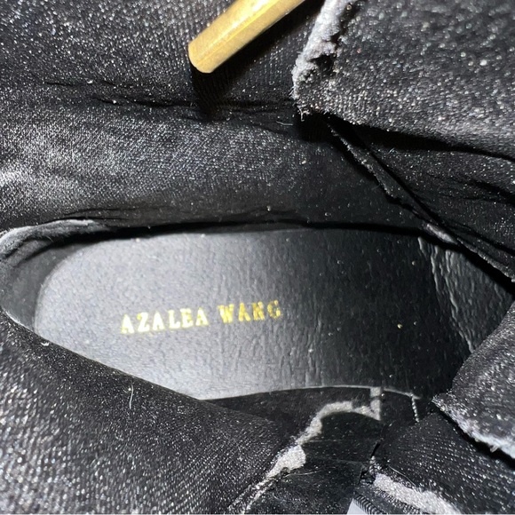 Azalea Wang One Good Reason to Stay Black Patent Strappy Boot 6 - Picture 9 of 9